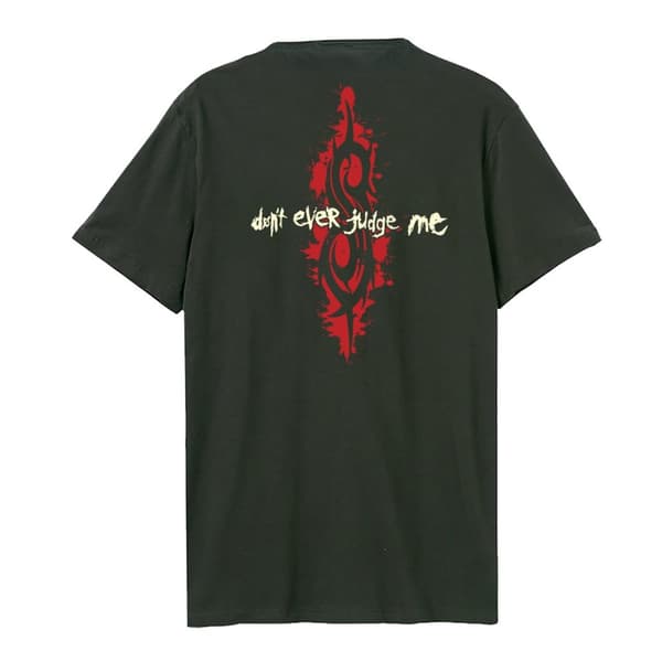 Amplified Unisex Adult Don´t Judge Slipknot T-Shirt