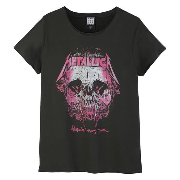 Amplified Dam/Tjej Wherever I May Roam Metallica T-shirt