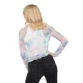 Miniatyrbillede 2 af 4: The Beatles Womens/Ladies Logo Mesh Long-Sleeved Crop Top