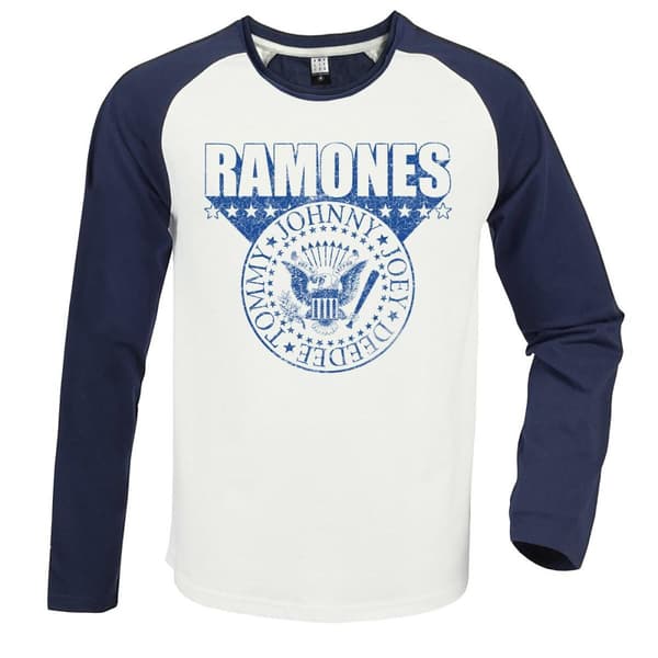 Amplified Unisex Adult 3D Crest Ramones T-Shirt