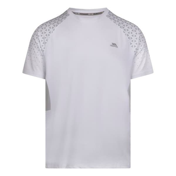 Trespass Mens Smith Worth TP75 Active Top White XXL