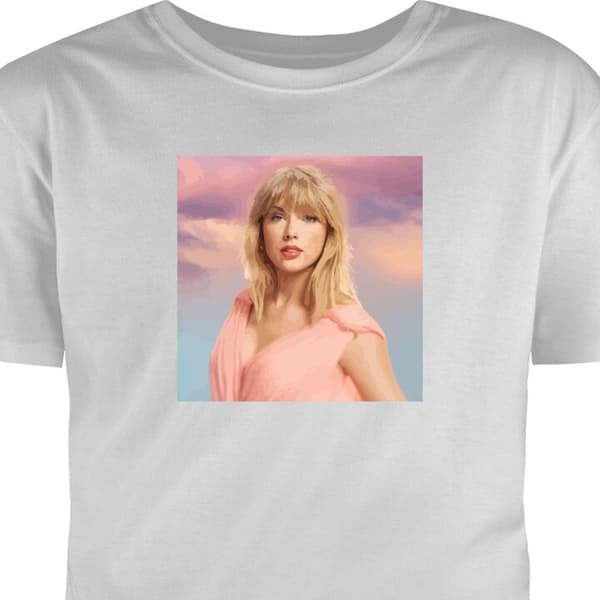 Aikuisten T-paita | Mukava T-paita Aikuisille Taylor Swift