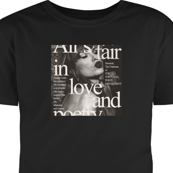 Voksen T-shirt | Behagelig T-shirt til Voksne Taylor Swift