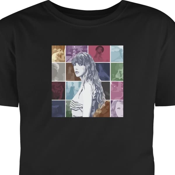 Vuxen-T-shirt | Bekväm T-shirt för Vuxna Taylor Swift - Färger