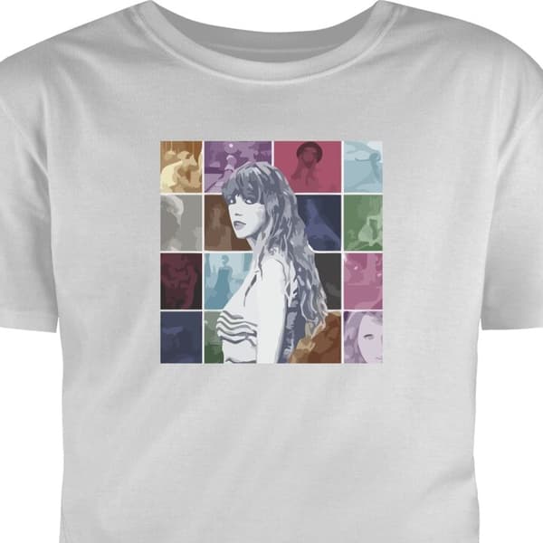 Vuxen-T-shirt | Bekväm T-shirt för Vuxna Taylor Swift - Färger