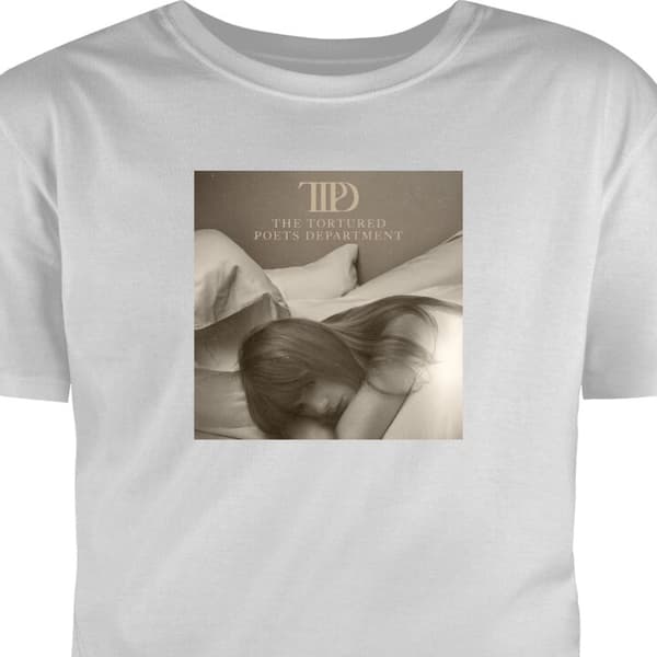 Vuxen-T-shirt | Bekväm T-shirt för Vuxna Taylor Swift - TTPD