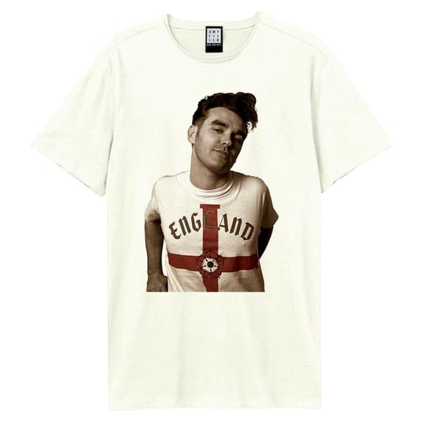Amplified Unisex Adult Glam Glue Morrissey Vintage T-Shirt