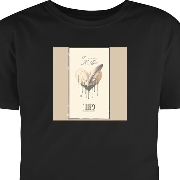 Vuxen-T-shirt | Bekväm T-shirt för Vuxna Taylor Swift - Hjärta