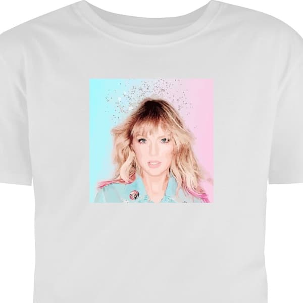Vuxen-T-shirt | Bekväm T-shirt för Vuxna Taylor Swift Poetry V
