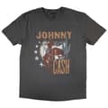 Miniatyrbilde 1 av 2: Johnny Cash Unisex Adult Cowboy T-Shirt