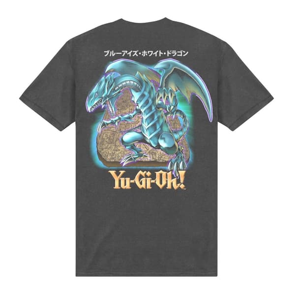 Yu-Gi-Oh! T-shirt Unisex vuxen blåögd vit drake