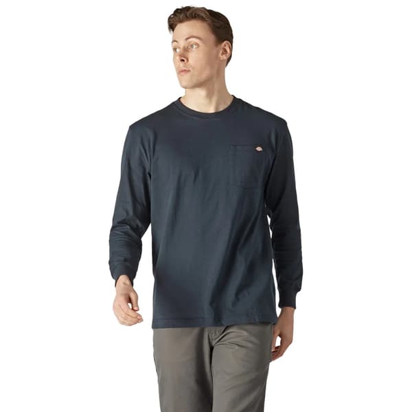 Dickies Luray Pocket långärmad t-shirt för herrar