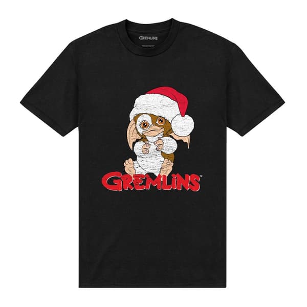 Gremlins Unisex Adult Father Gizmo T-Shirt Black S