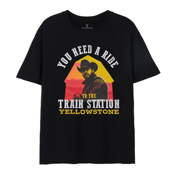 Yellowstone Mens Need A Ride T-Shirt