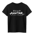 Miniatyrbild 1 av 2: Avatar: The Last Airbender Barn/Kids Elements Logo T-Shirt