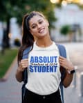 Miniatyrbild 2 av 6: Studenten T-shirt Absolut student 2024