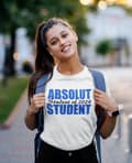 Miniatyrbild 2 av 3: Studenten T-shirt Absolut student 2024
