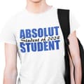Miniatyrbild 1 av 3: Studenten T-shirt Absolut student 2024