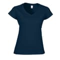 Miniatyrbillede 1 af 3: Gildan Womens/Ladies Soft Touch V Neck T-Shirt