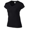 Miniatyrbillede 3 af 3: Gildan Womens/Ladies Soft Touch V Neck T-Shirt