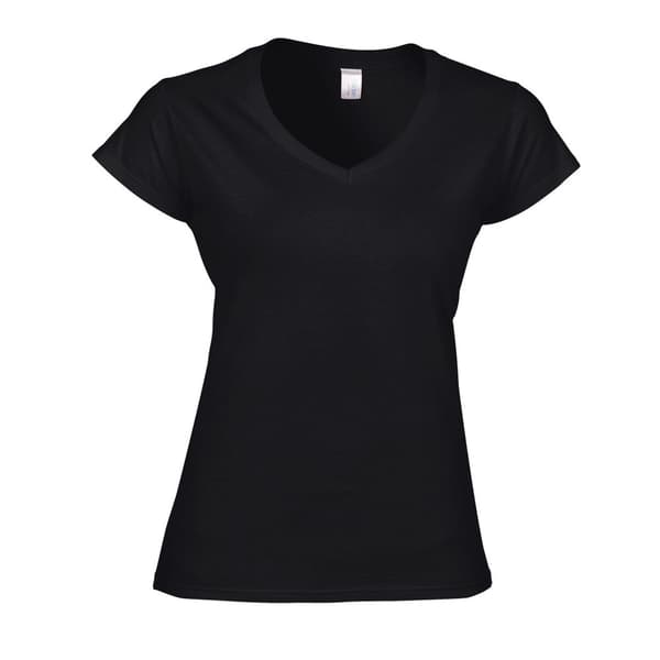 Gildan Womens/Ladies Soft Touch V Neck T-Shirt
