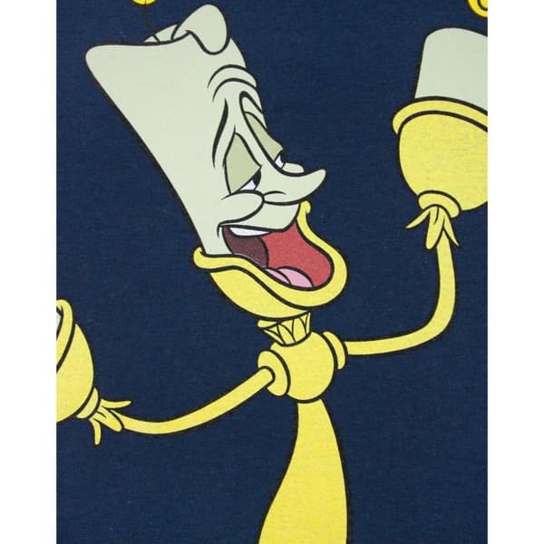 Beauty And The Beast Mens Bonjour T-Shirt