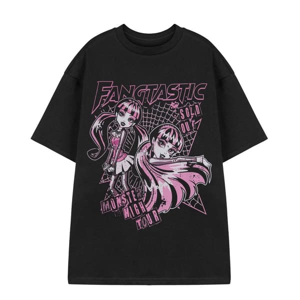 Monster High Womens/Ladies Fangtastic Draculaura Short-Sleeved T-Shirt