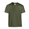 Miniatyrbild 1 av 3: Gildan T-shirt i kraftig bomull för barn