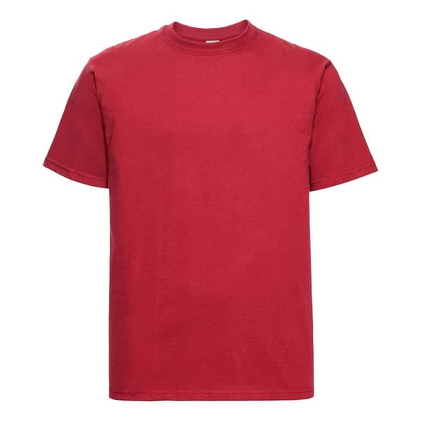 Russell Mens Classic Heavyweight T-Shirt i kammad bomull