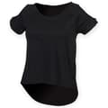 Miniatyrbild 1 av 3: Skinni Fit Drop Tail T-Shirt för dam och dam
