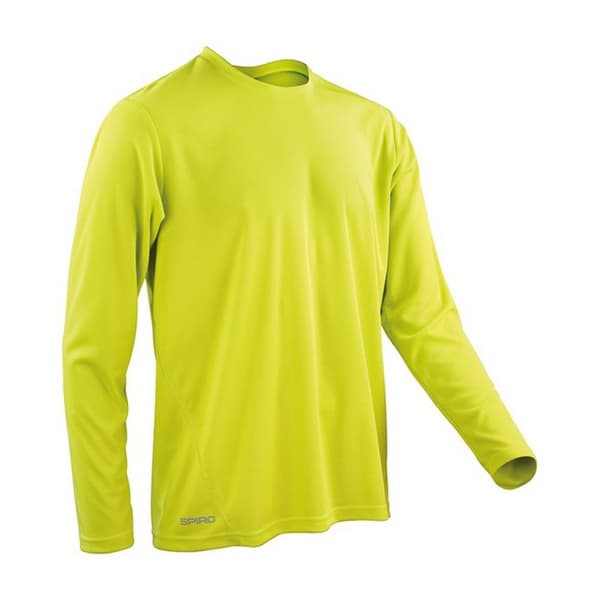 Spiro Mens Performance långärmad t-shirt