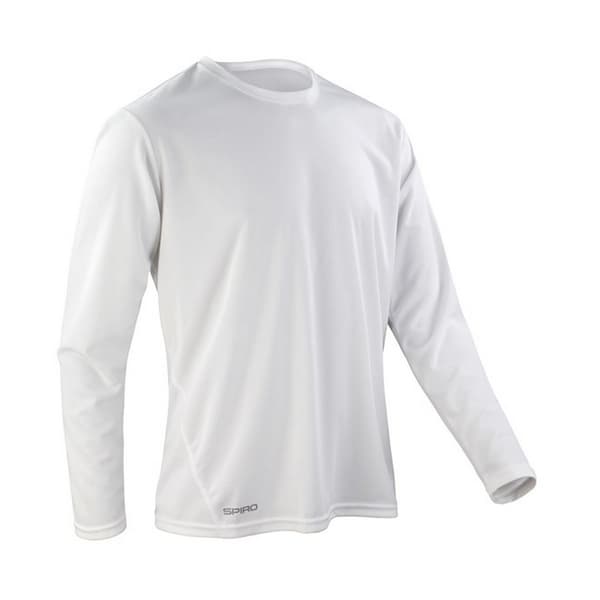 Spiro Mens Performance långärmad t-shirt
