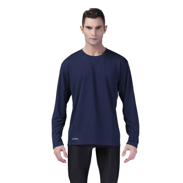 Spiro Mens Performance långärmad t-shirt