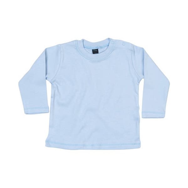 Babybugz Baby enfärgad långärmad T-shirt