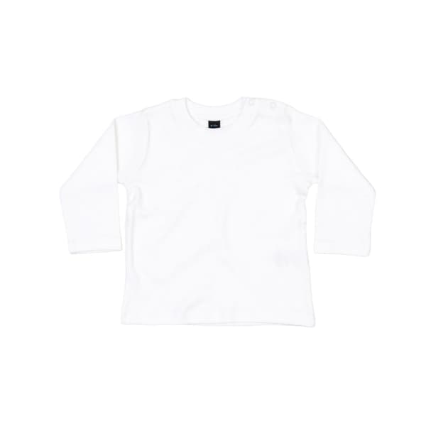 Babybugz Baby enfärgad långärmad T-shirt