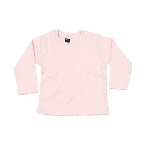 Babybugz Baby enfärgad långärmad T-shirt