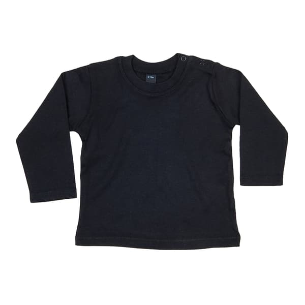 Babybugz Baby enfärgad långärmad T-shirt
