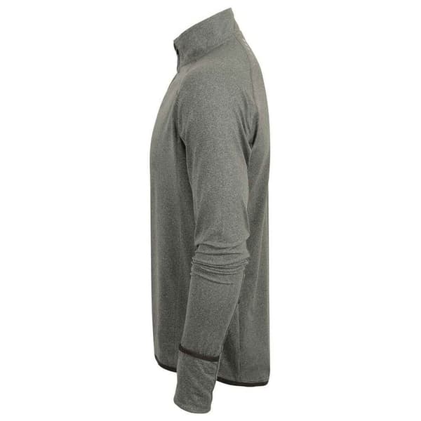 Tombo Mens Quarter Zip Long-Sleeved Top