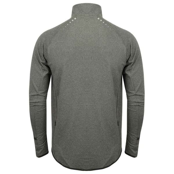 Tombo Mens Quarter Zip Long-Sleeved Top