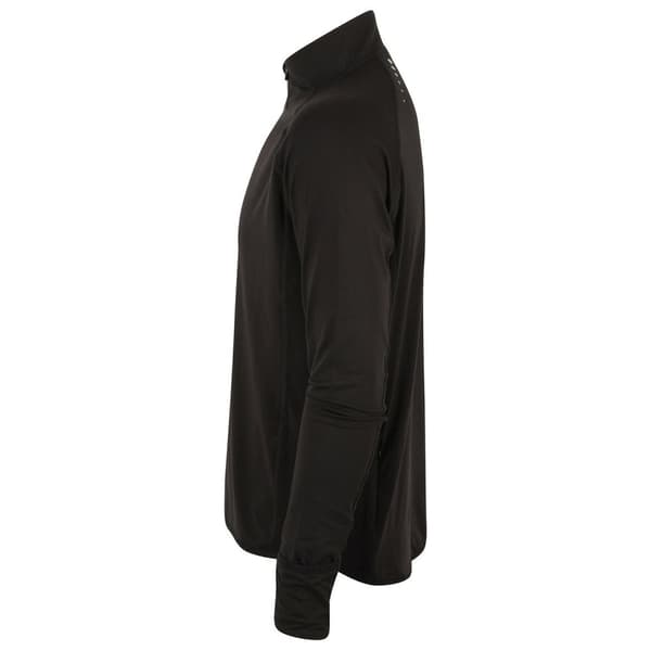 Tombo Mens Quarter Zip Long-Sleeved Top