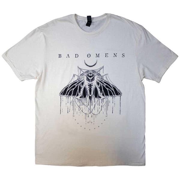 Bad Omens Unisex Adult Moth T-Shirt