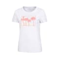 Pikkukuva 4 / 4: Mountain Warehouse Womens/Ladies Postcard Palm Organic T-Shirt