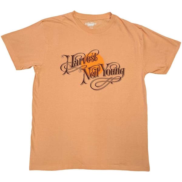 Neil Young T-shirt med skördemotiv för vuxna, unisex