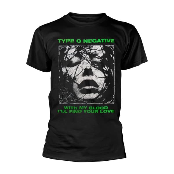 TYPE O NEGATIVE - T-SHIRT , WITH MY BLOOD S