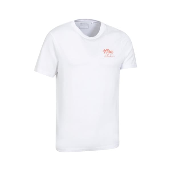 Mountain Warehouse Mens Bournemouth Printed Organic T-Shirt