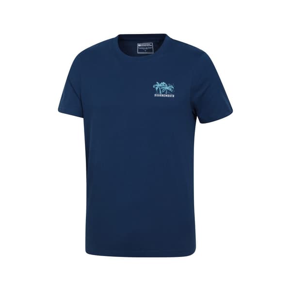 Mountain Warehouse Mens Bournemouth Printed Organic T-Shirt