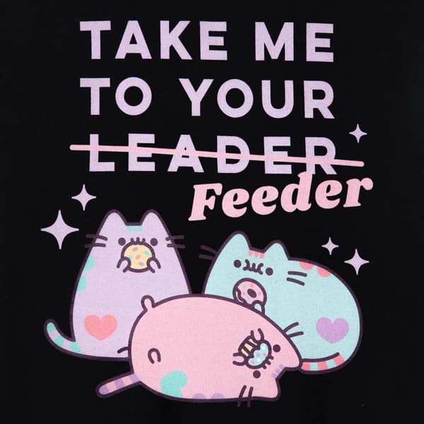 Pusheen T-shirt - Take Me To Your Feeder för dam och dam