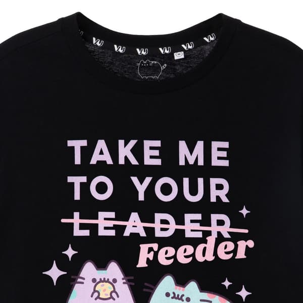 Pusheen Womens/Ladies Take Me To Your Feeder T-Shirt
