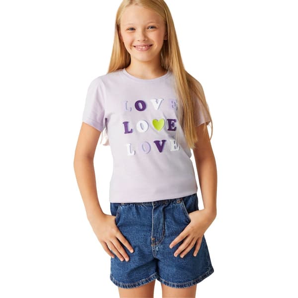 Regatta Childrens/Kids Bosley VII Heart T-Shirt