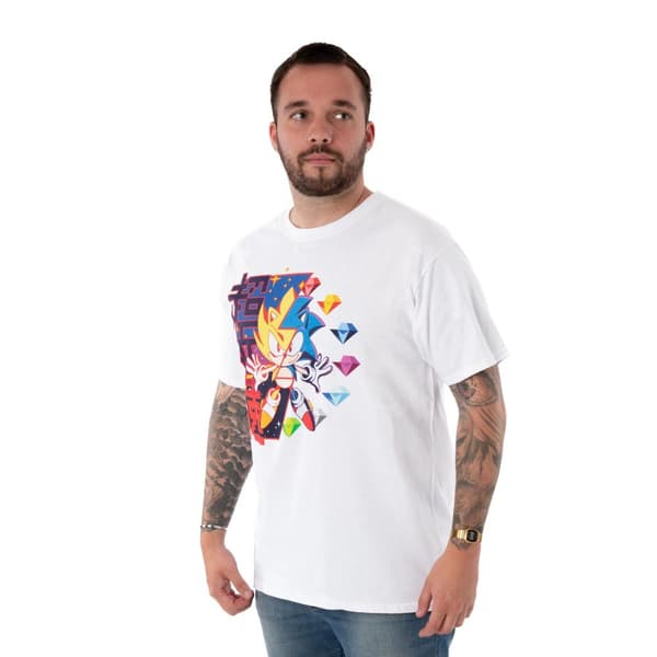 Sonic The Hedgehog Diamond T-Shirt för män